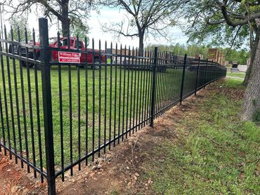 Ornamental steel and aluminum fence installations in West Plains, Mo 65775 Done by Williams Fence