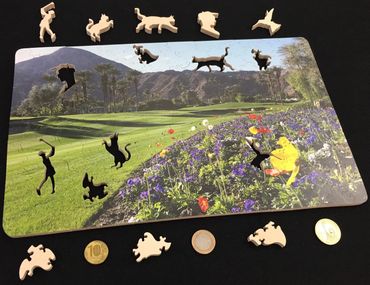 Custom landscape jigsaw puzzles