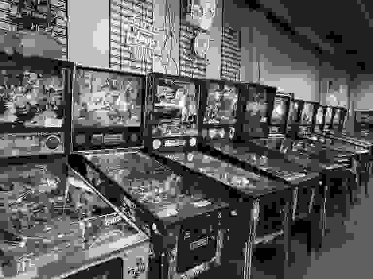 One of the largest pinball showrooms in the Midwest!