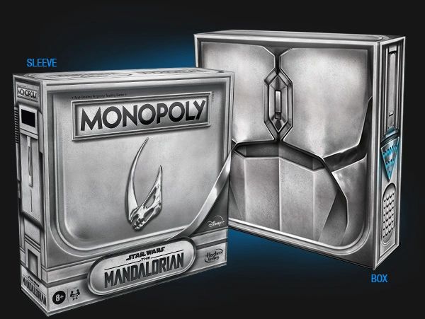 Mandalorian 2.0 design by Dave Moccia. Beskar armor-inspired packaging for Lucasfilm.