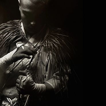 Marathon Monk Ajari-sama preparing for the Kaihōgyō.