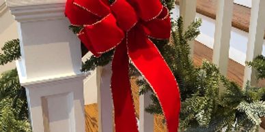 Christmas Trend 2020 Traditional Red Christmas Bows
