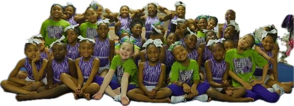 a group of cheerleaders