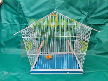 jaula casita #3 para canarios aves pajaritos periquitos