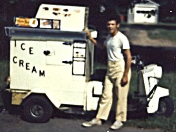 An earlier ice cream cart of mine, circa 1967