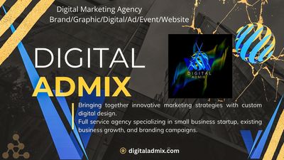 Digital ADMIX marketing agency offers innovative strategies and custom digital design for business growth.