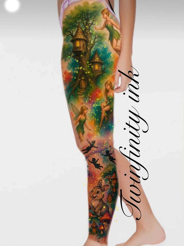 Colour tattoo, tattoo available