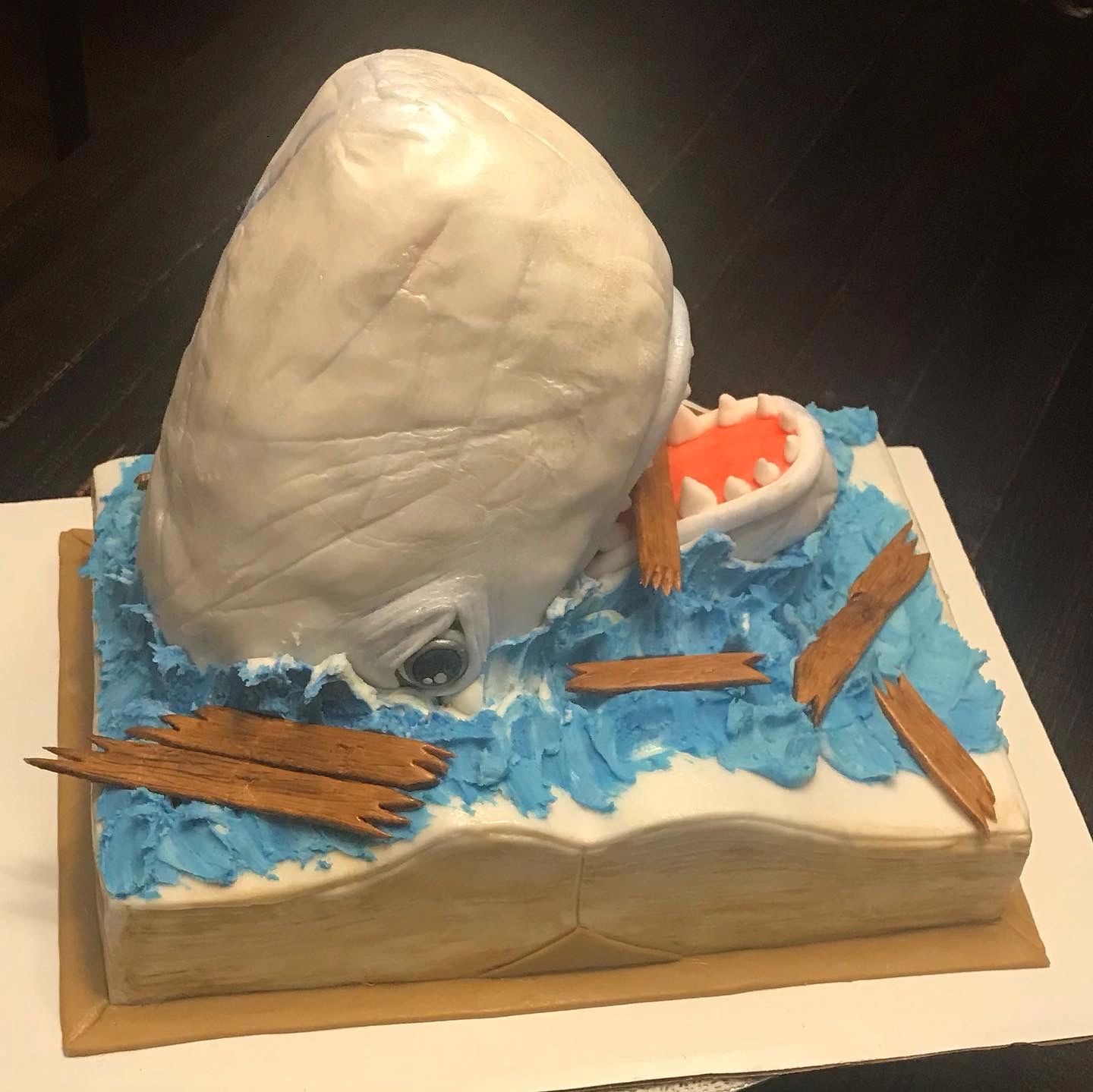 Moby Dick Cake - The White Whale 
Grooms Cakes, Wedding Cakes, Special Events