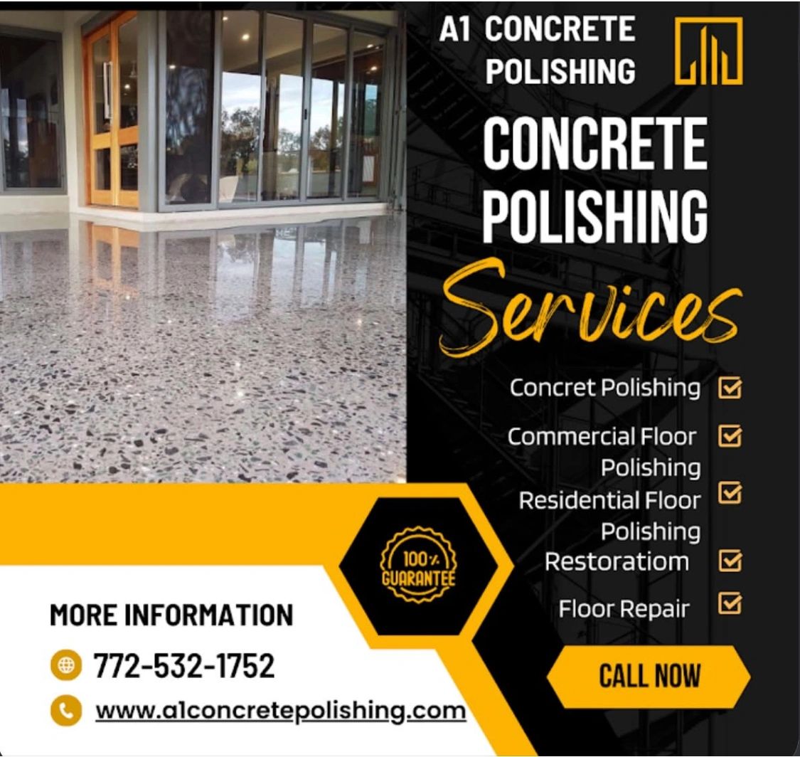 Concrete Flooring Polishing Orlando, Fl Tampa, Miami, West palm beach, Daytona