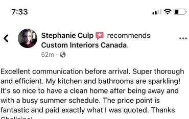 Excellent communication