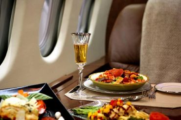 Premium aviation catering with 24/7 airport delivery and custom menu options.