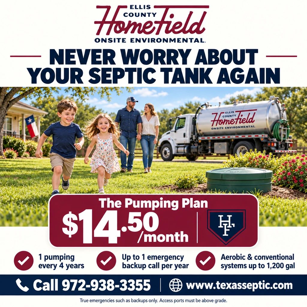 Homefield Ellis County Pumping plans and contact information