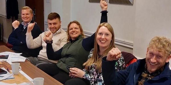 winning team in business simulation