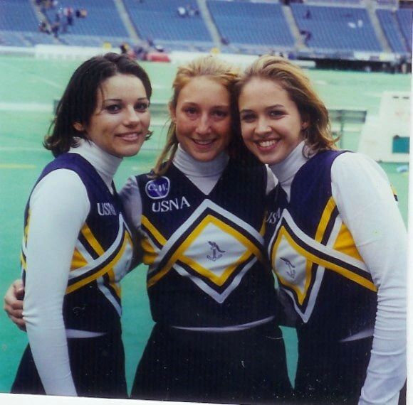 Fayth with her USNA friends Fayth with her USNA friends