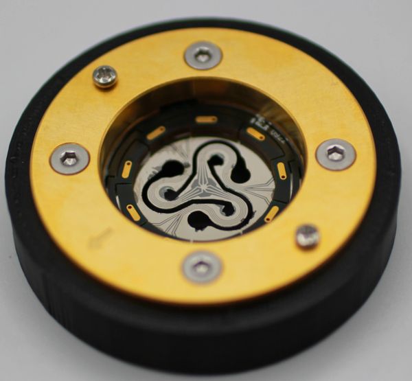 clsoe up of test probe card