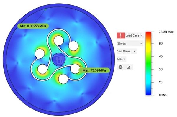 thermal scan of probe card