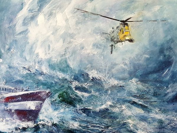 Giclee print "Sea Rescue"