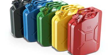 Picture of fuel jerry cans