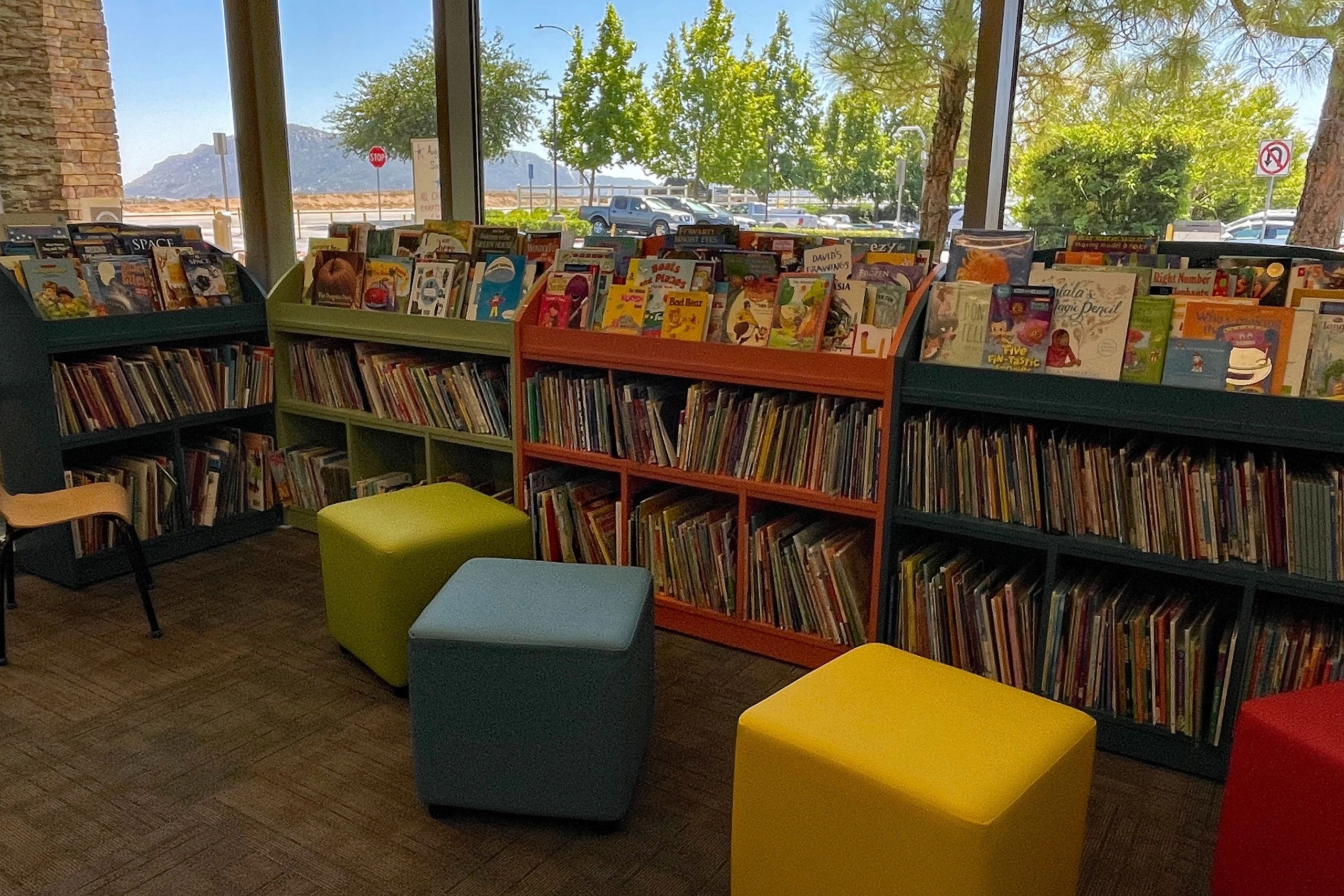 Children's section at Temecula Public Library