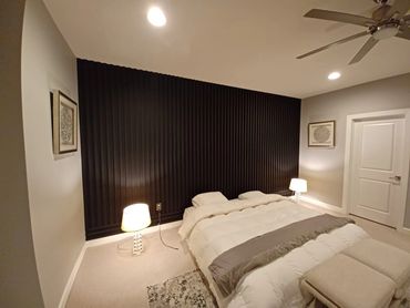 Trim Accent Wall. 