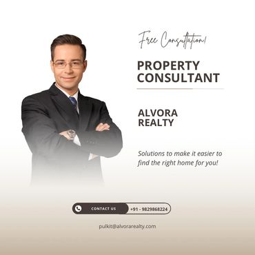 Professional property consultant offering free consultations at Alvora Realty.