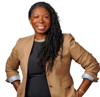 a woman giving still for picture