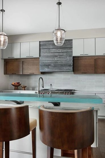 Burnished steel plate range hood Brighton, Michigan