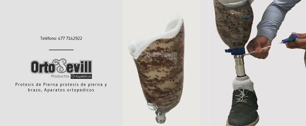 Protesis de Pierna, Protesis de Brazo, Aparatos Ortopedicos