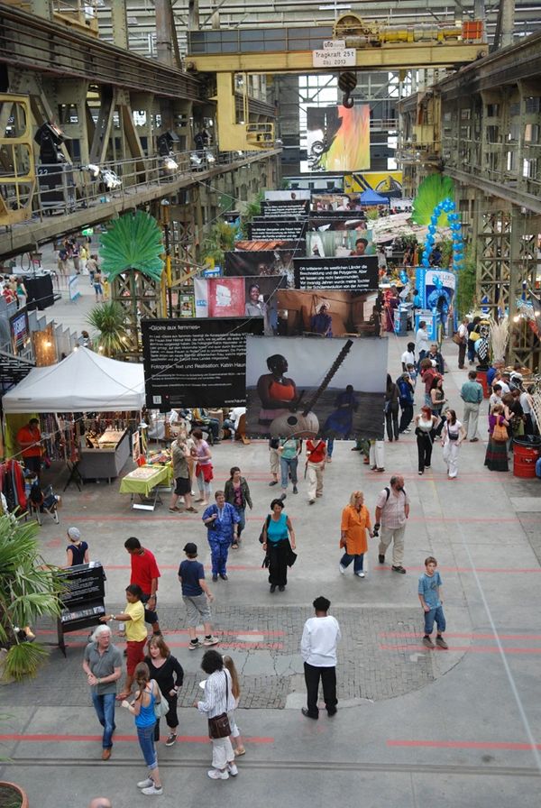 Exhibition,  Afropfingsten, Sulzer Areal Switzerland, 2009