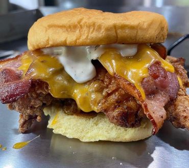 Cheddar Bacon Ranch Chicken Sandwich