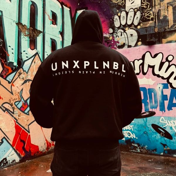 UNXPLNBL HOODIE IN BRIGHTON