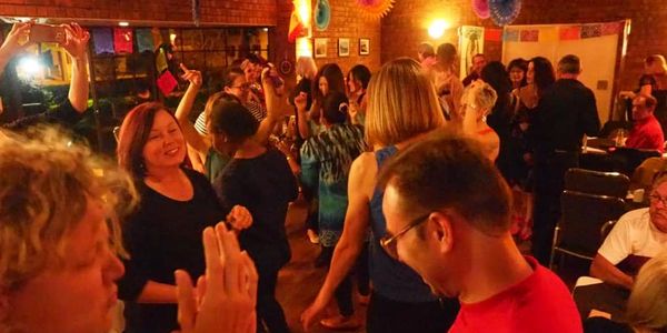 fun latin roots night event dance music  couple mackay australia party fiesta