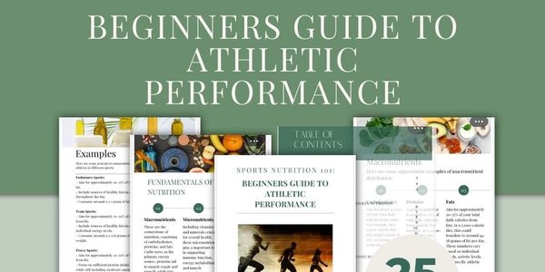 Athletic Performance Booklet