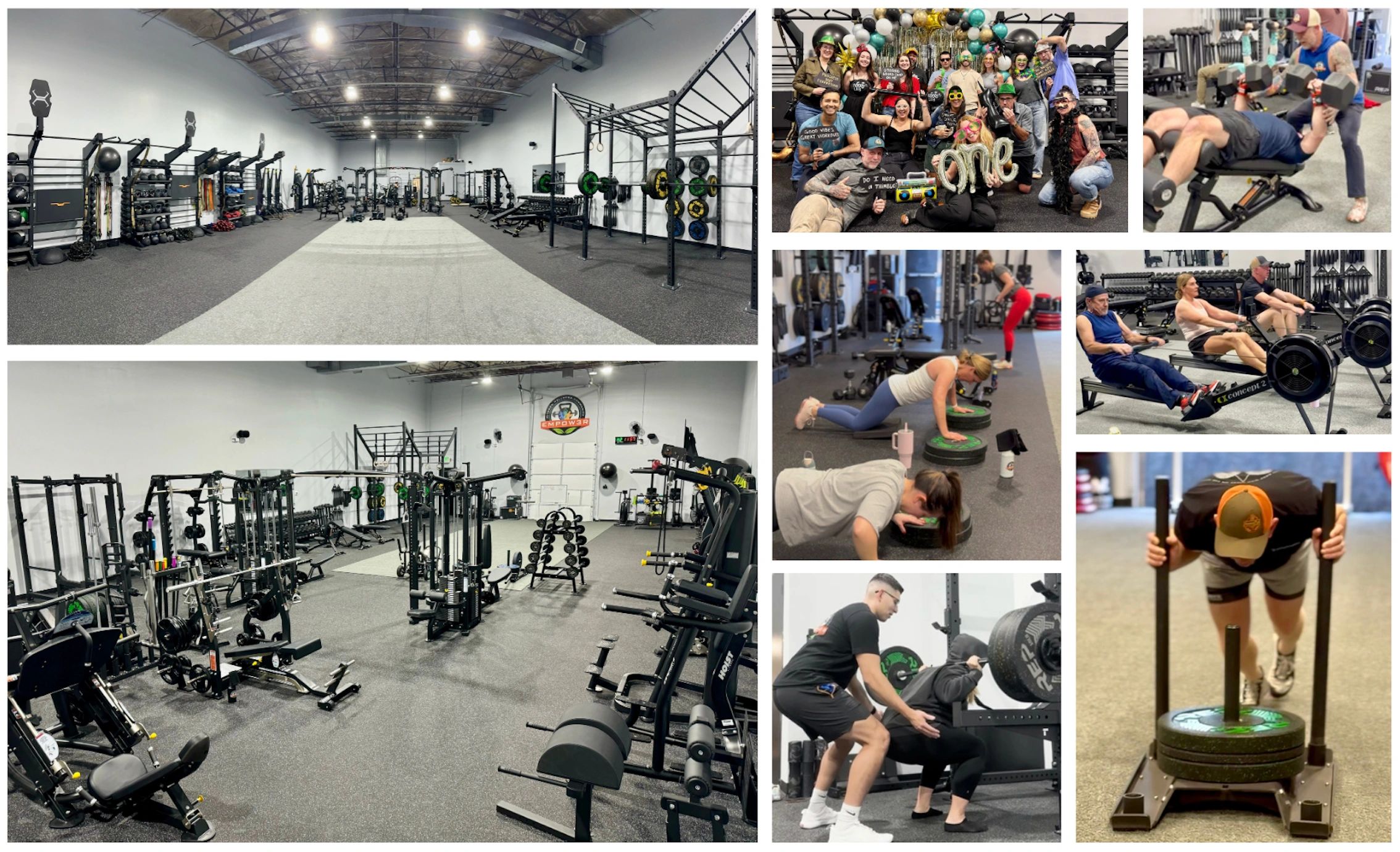 Personal training at Empow3r Fitness in Littleton, CO.