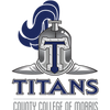 Logo of the Titans with a helmet and shield design.
