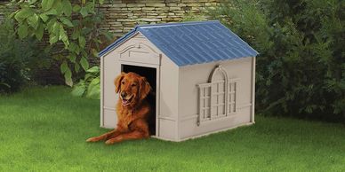 Reviews on the best Dog Houses.  Dog houses for sale.