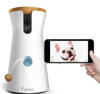 Recommended dog camera monitor reviews.  Furbo dog camera.