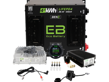 Eco Lithium 38V 105ah Gen3 Battery Bundle - Cube
