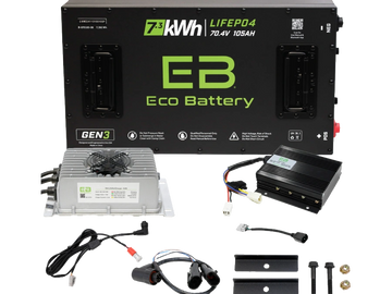 Eco Lithium 70v 105ah Gen3 Battery Bundle
