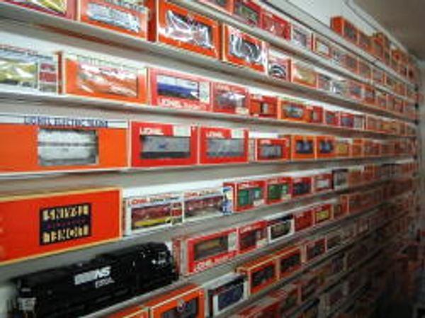 Plenty of Lionel from the past on display