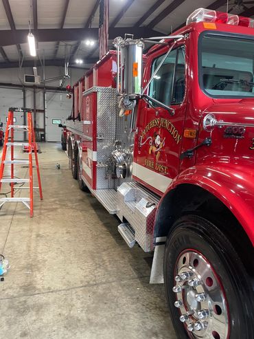 Dutchess JCT fire Department. Full exterior wash and wax.