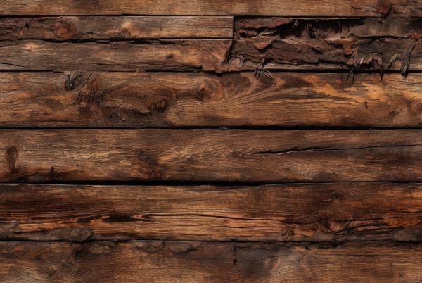 Man cave rustic wall