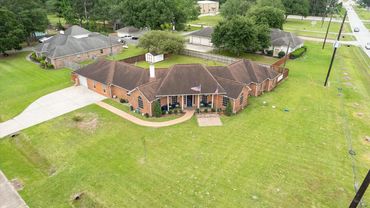 Aerial view of Silver Grace Assisted Living.