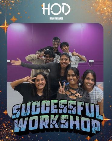 Group of friends smiling after a successful dance workshop.