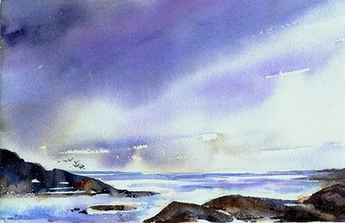 "STORMY SEA" 
Note Cards, Prints, & Original
