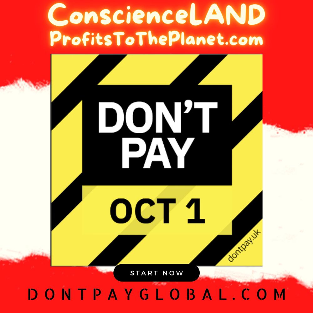 ConscienceLAND "Profits to the Planet" #WeaponOfMassInclusion campaign for #EARTHmobilization