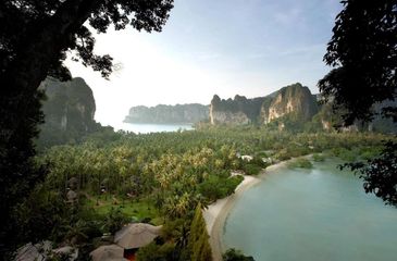 rayavadee railay krabi thailand marine park limestone private water sports