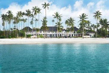Bintan Island, colonial architecture, serene shores