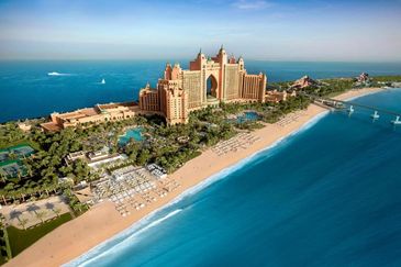 Dubai Palm Jumeirah, Aquaventure, Arabian grandeur