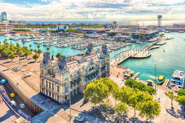 Port Vell Barcelona belgravia first class concierge marina billionaire booking hotel mediterranean